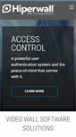 Mobile Screenshot of hiperwall.com